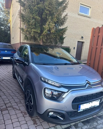 Citroen C3 cena 67700 przebieg: 9200, rok produkcji 2022 z Warszawa małe 56